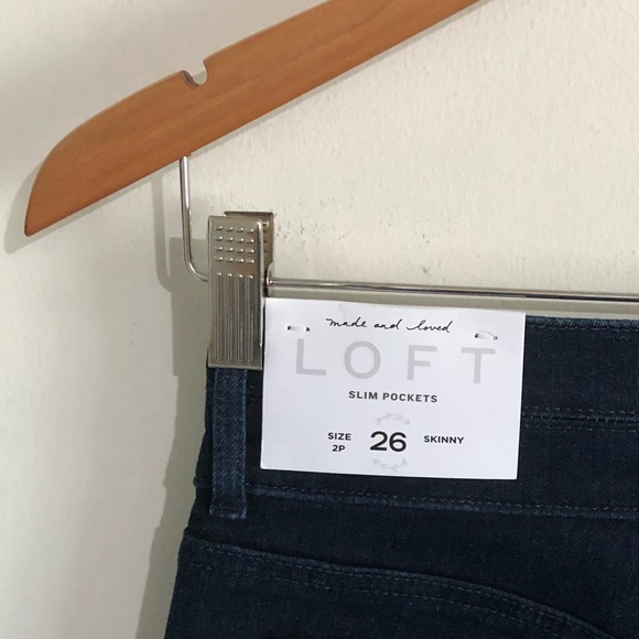 🆕LOFT | Ankle Zip Slim Skinny👖Jeans - Picture 9 of 9